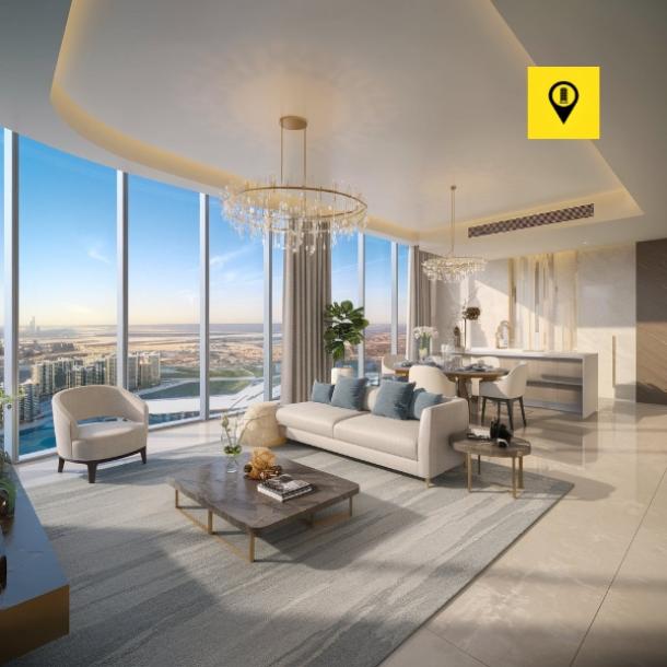 Luxury Studio Apartment in Dubai for Sale  Live in the Heart of the City-1