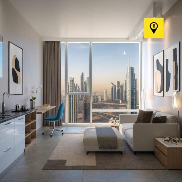 Luxury Studio Apartment for Sale in Dubai Excellent Investment-1
