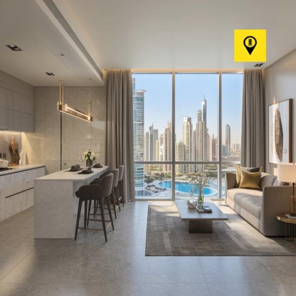 Luxury Studio Apartment in Dubai for Sale  Live or Invest-1