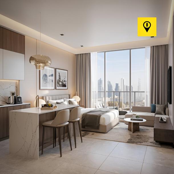 Modern Luxury Studio Apartment for Sale in Dubai Live in Style-1