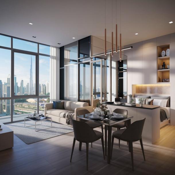 Premium Luxury Studio Apartment for Sale in Dubai With High ROI-1