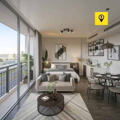 Stylish Studio Apartment in Dubai Elegant Living